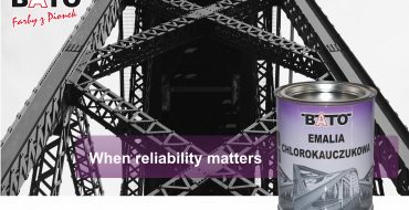 Chlorinated rubber enamel