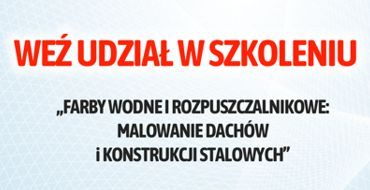 Szkolenie: Malowanie dachów i konstrukcji stalowych